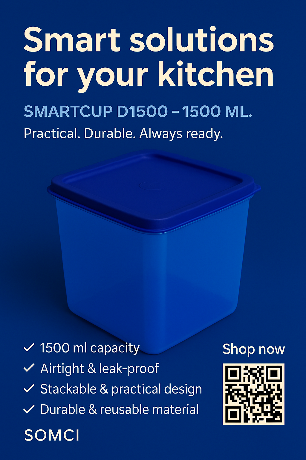 SMARTCUP D1500 – 1500 ML